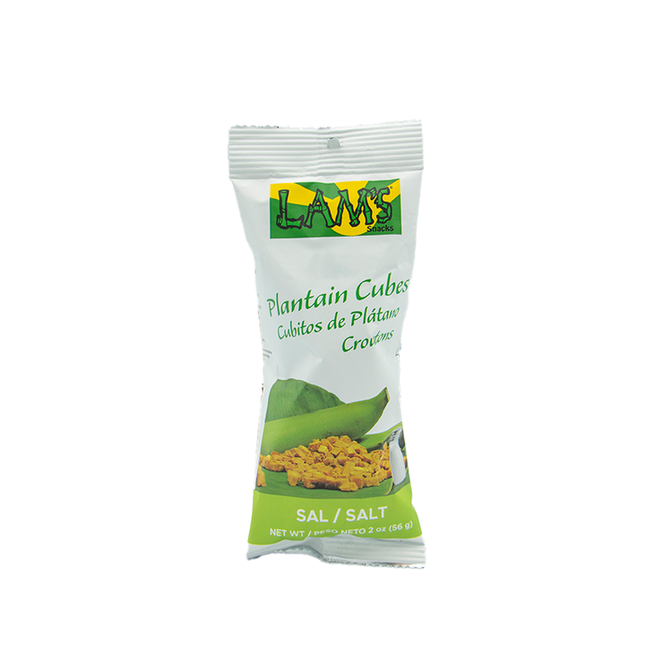 CROUTONES PLATANO VERDE CON SAL